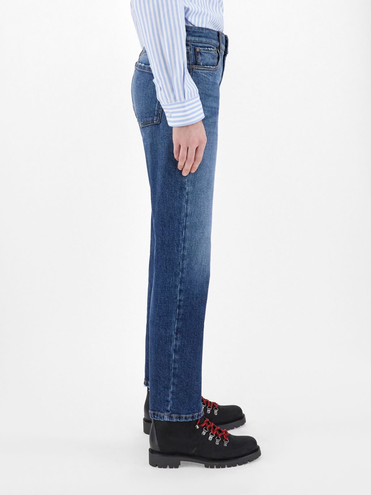 Boy-fit cotton denim jeans Weekend Maxmara