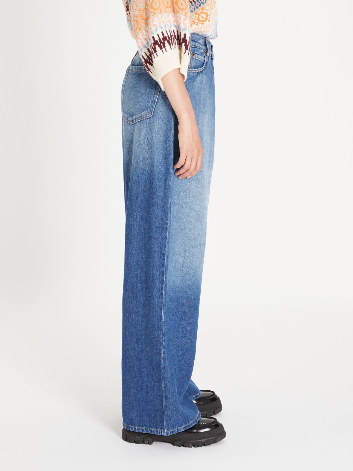 Straight-fit cotton denim jeans Weekend Maxmara