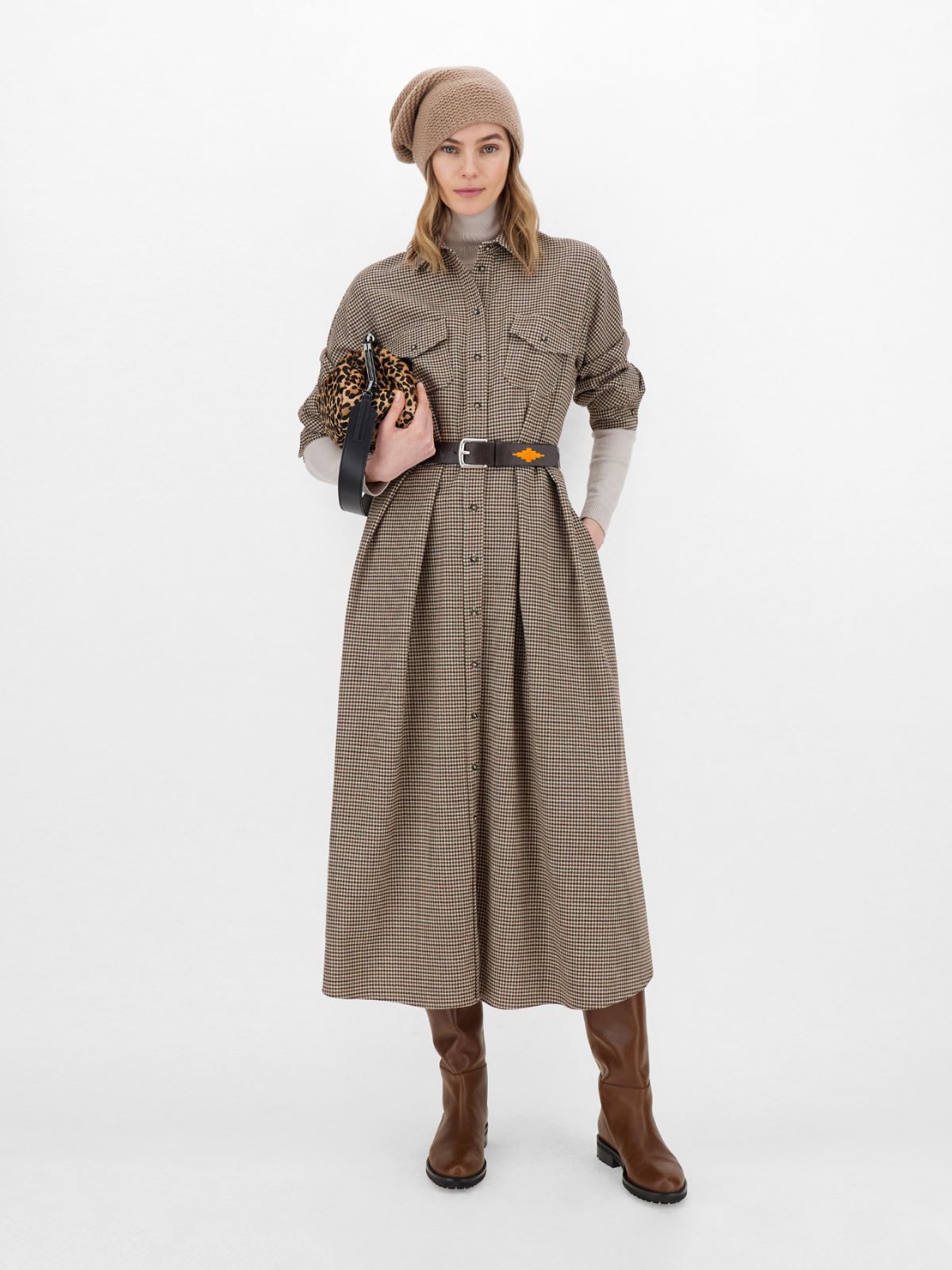 Wool flannel dress Weekend Maxmara Wool flannel dress Weekend Maxmara
