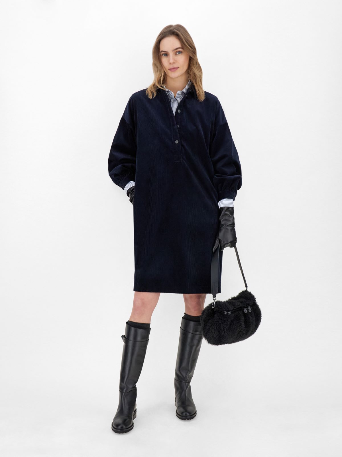 Cotton velvet dress Weekend Maxmara Cotton velvet dress Weekend Maxmara