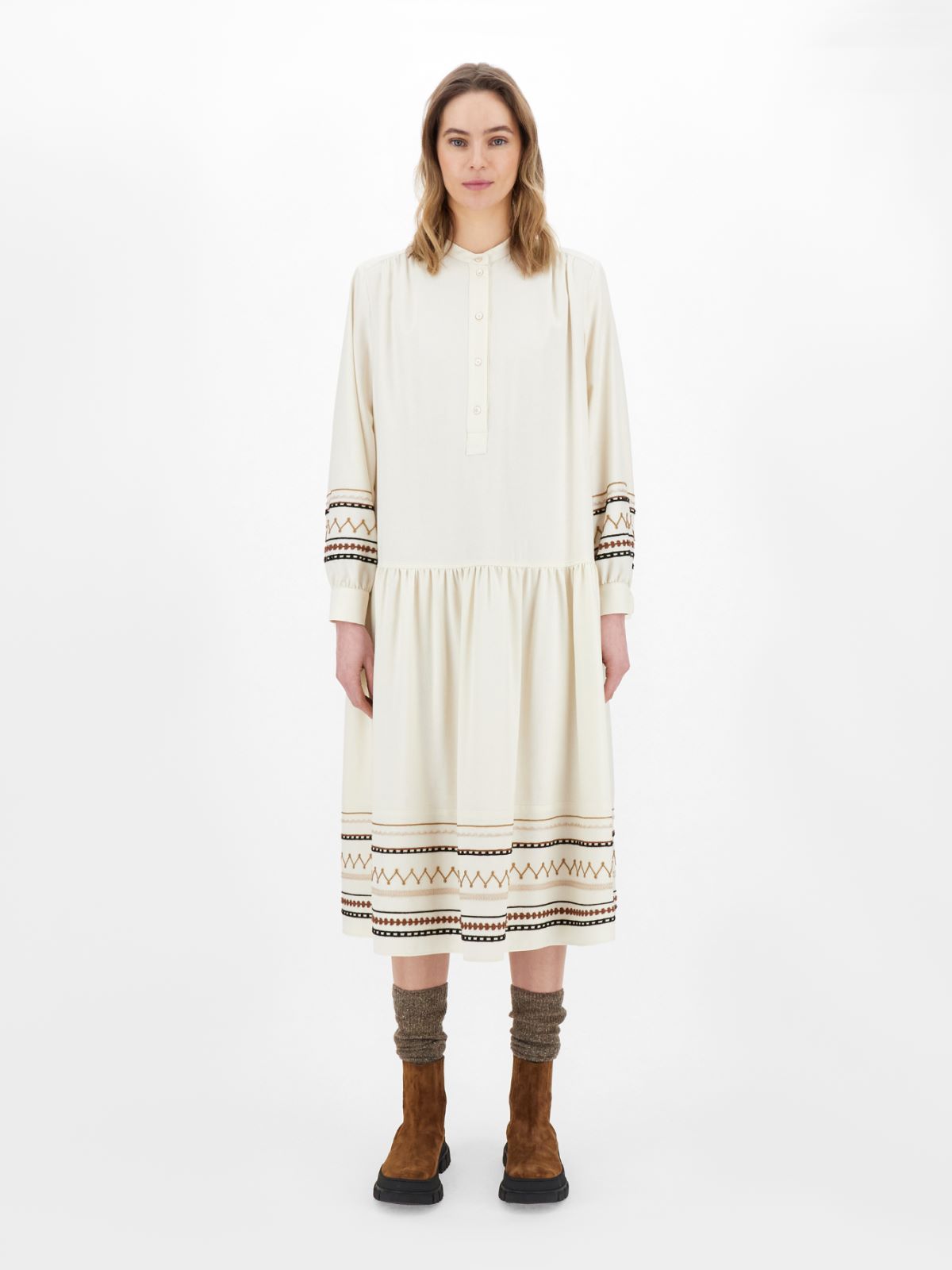 Grisaille wool-blend dress Weekend Maxmara Grisaille wool-blend dress Weekend Maxmara