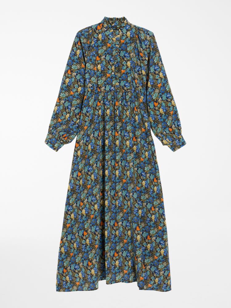 Silk crepe de chine dress, multicolour - Weekend Max Mara