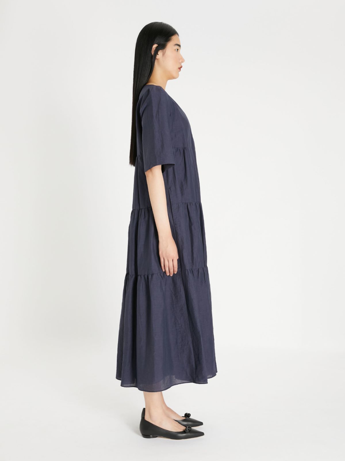 Linen fabric dress Weekend Maxmara Linen fabric dress Weekend Maxmara