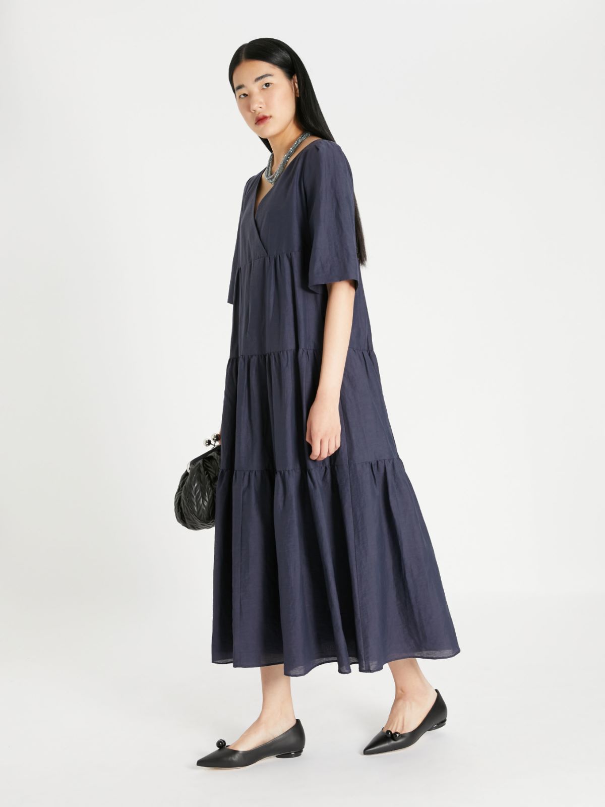 Linen fabric dress Weekend Maxmara Linen fabric dress Weekend Maxmara