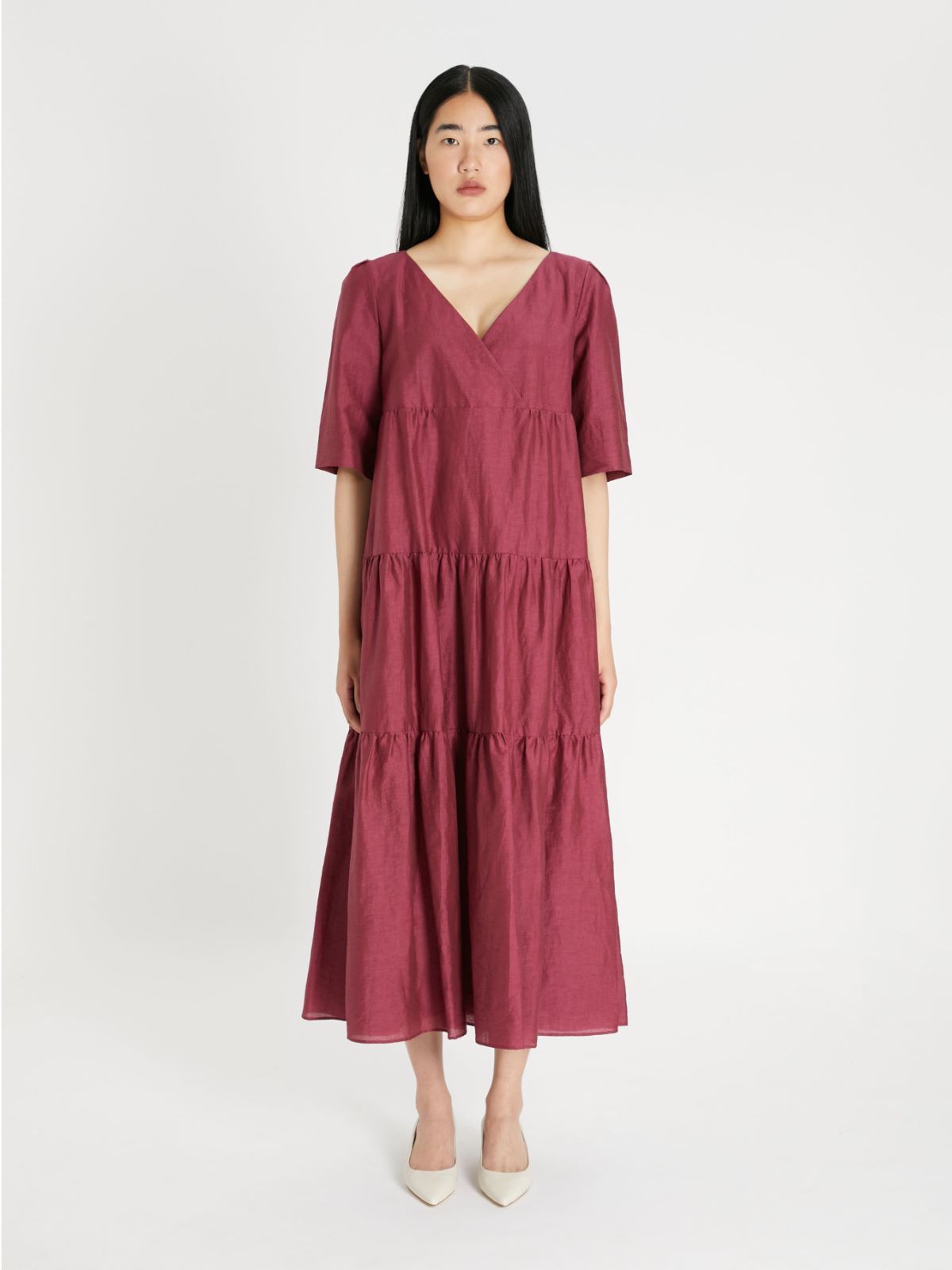 Linen fabric dress Weekend Maxmara Linen fabric dress Weekend Maxmara