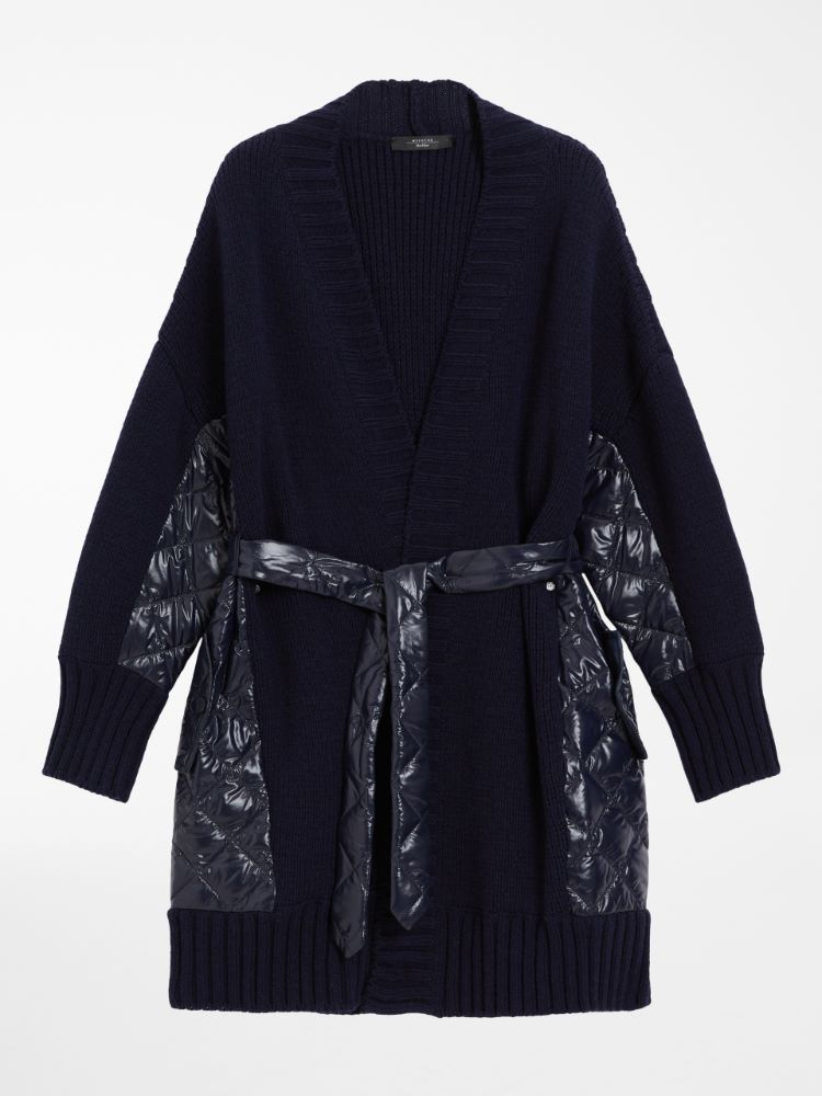 Wool-blend coat, navy - Weekend Max Mara