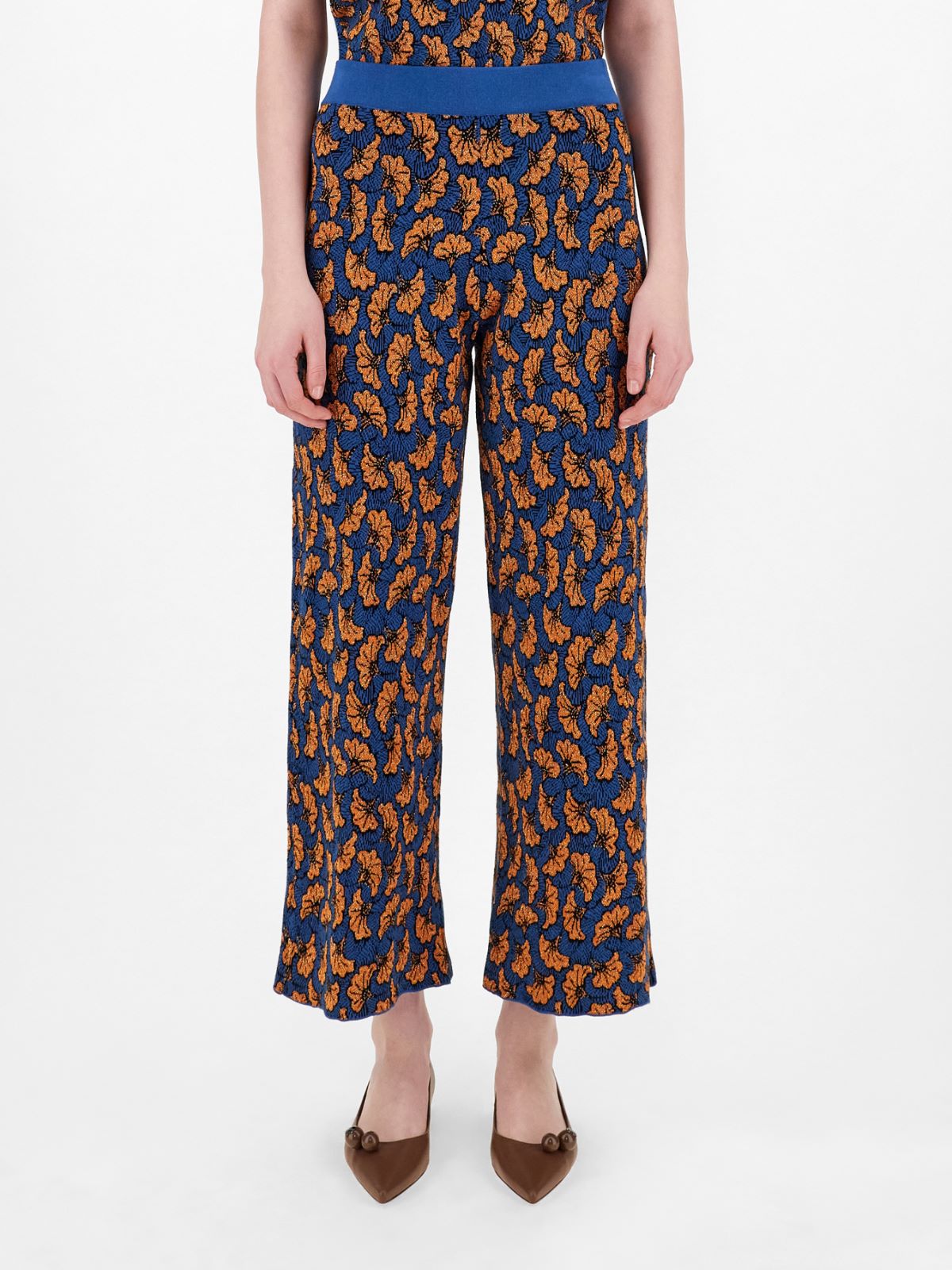 Jacquard yarn trousers Weekend Maxmara Jacquard yarn trousers Weekend Maxmara