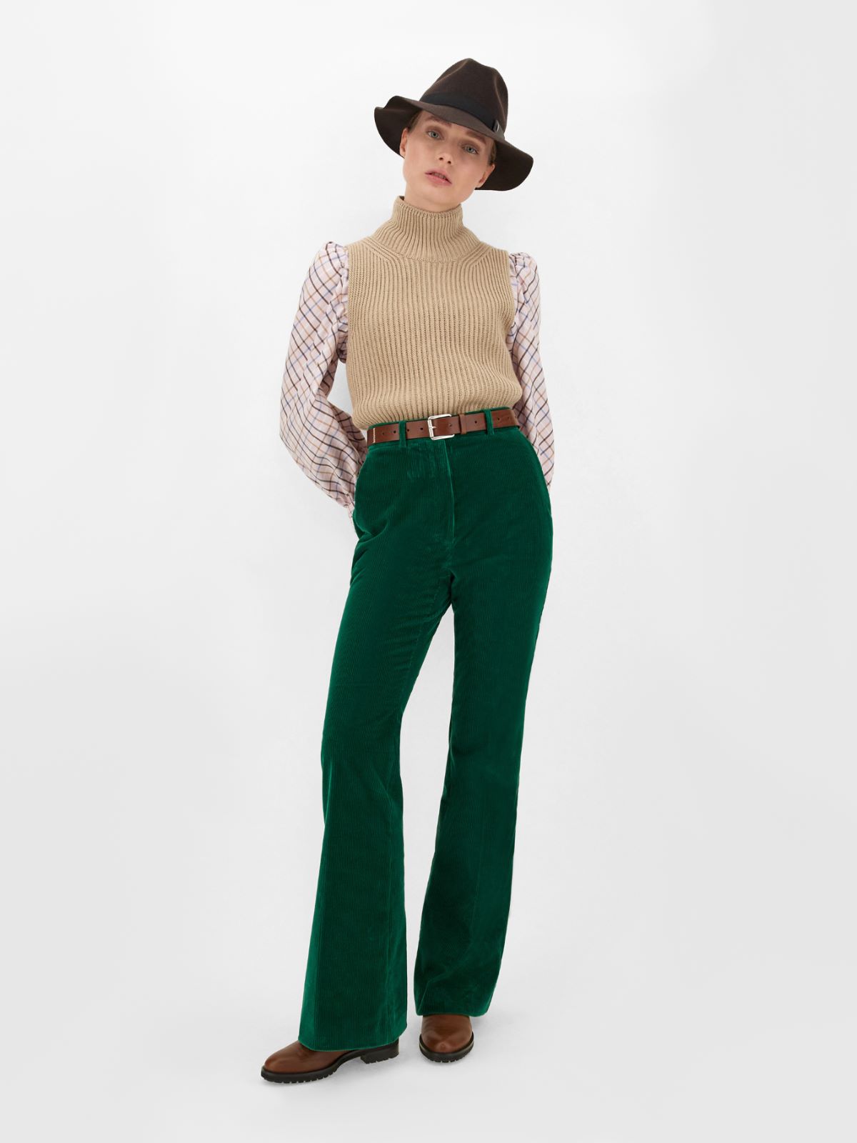 Wool yarn gilet, beige - Weekend Max Mara