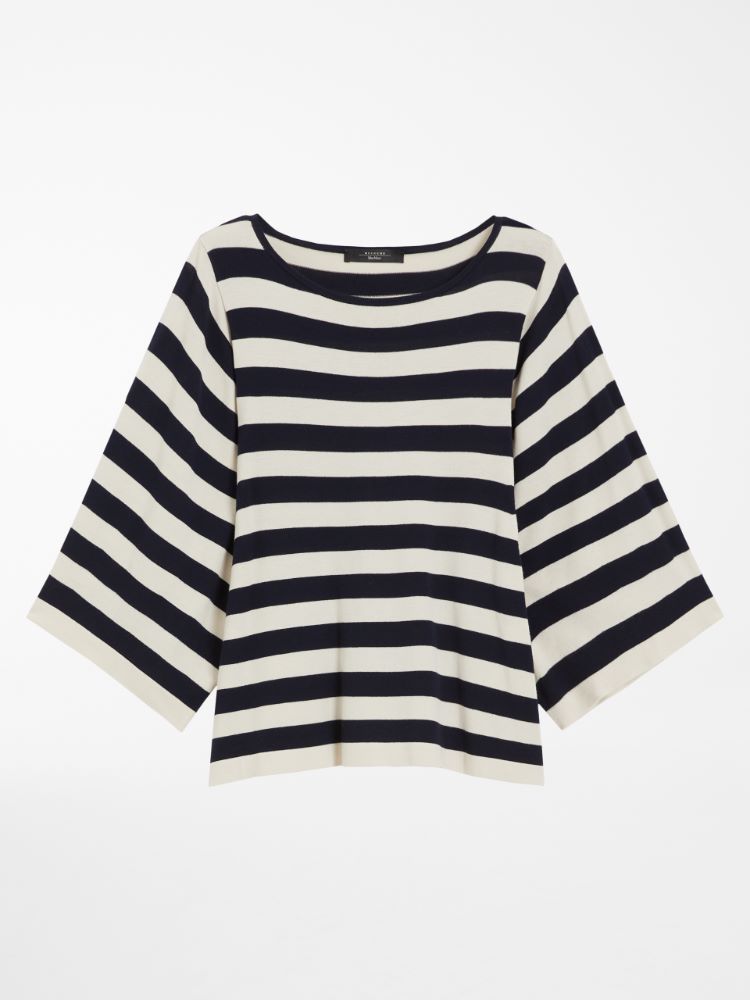 Viscose-blend sweater, ivory - Weekend Max Mara