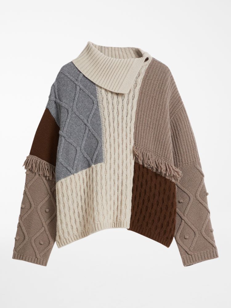 Wool yarn sweater, vanilla - Weekend Max Mara