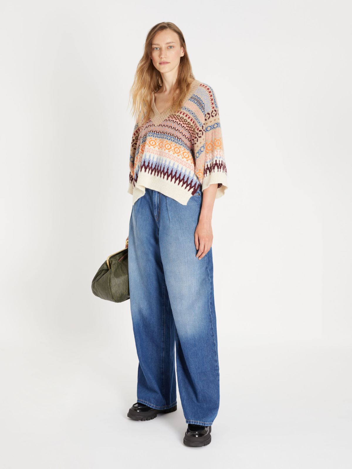 Wool and alpaca sweater Weekend Maxmara Wool and alpaca sweater Weekend Maxmara