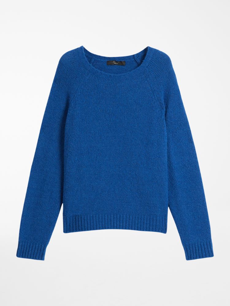 Alpaca and cotton sweater, cornflower blue - Weekend Max Mara