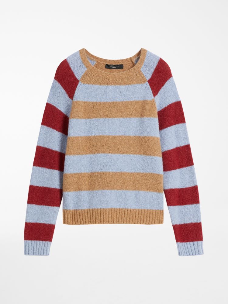 Alpaca and cotton sweater, light blue - Weekend Max Mara