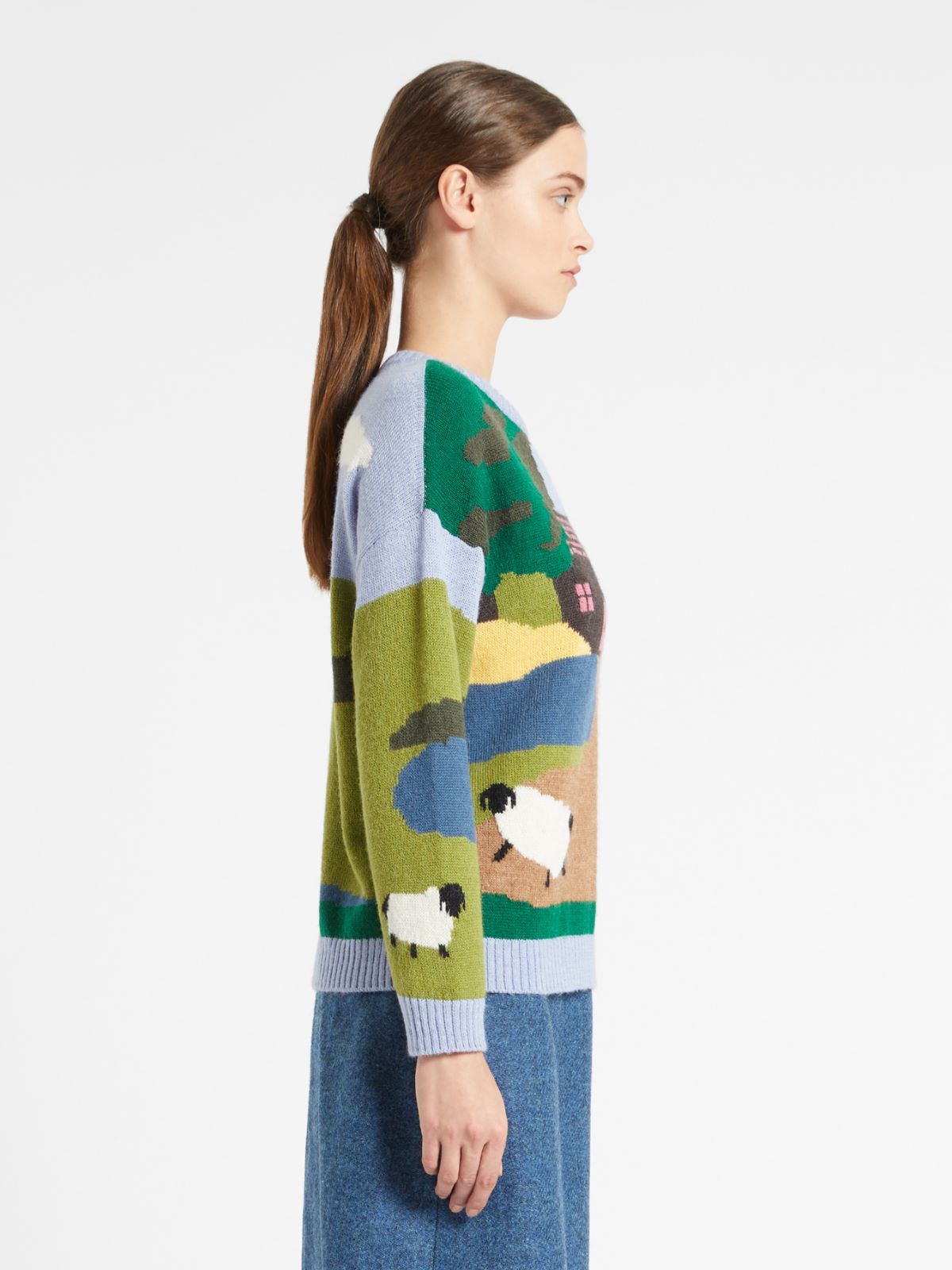 Wool and alpaca yarn sweater Weekend Maxmara Wool and alpaca yarn sweater Weekend Maxmara