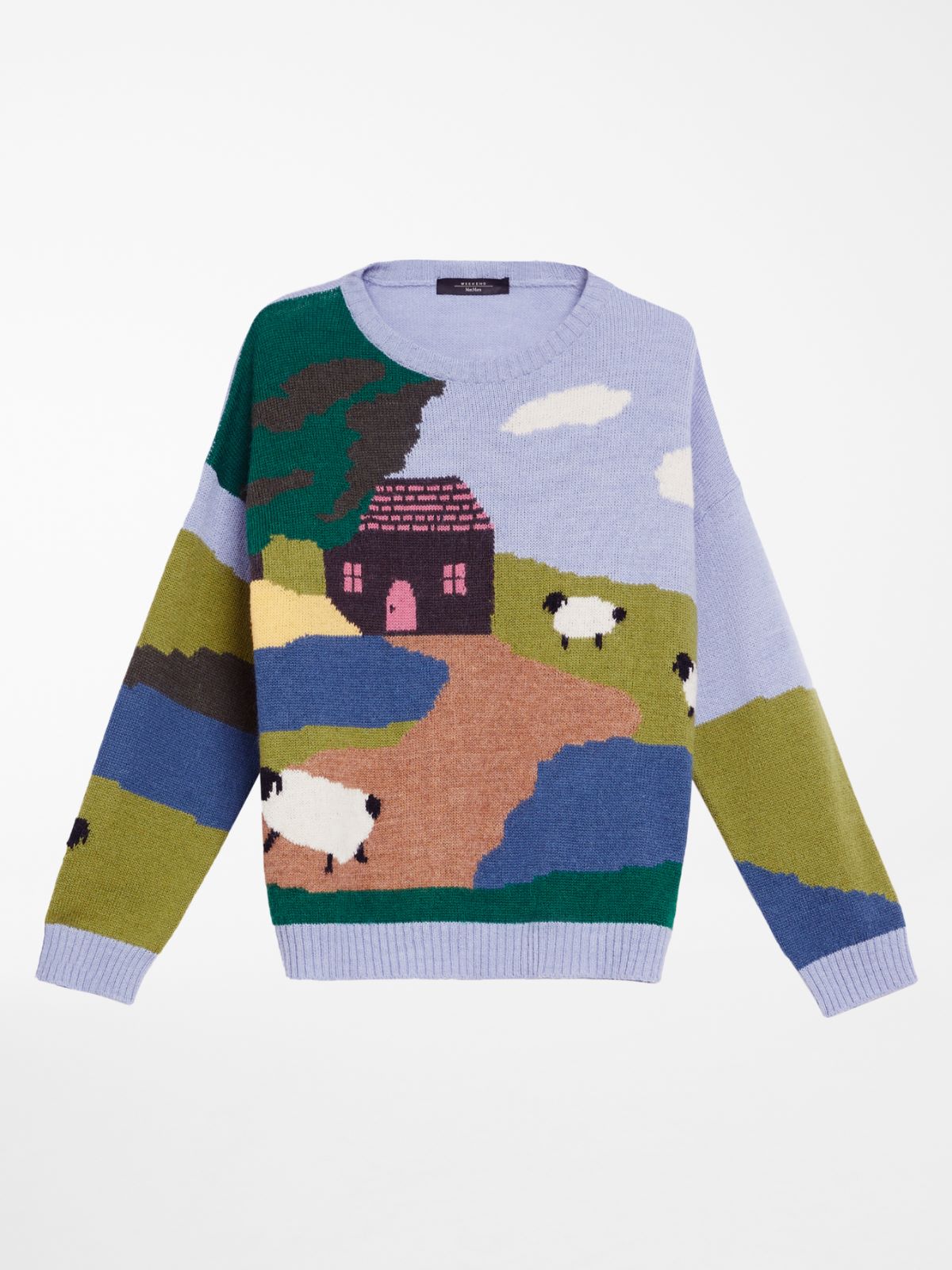 Wool and alpaca yarn sweater Weekend Maxmara Wool and alpaca yarn sweater Weekend Maxmara