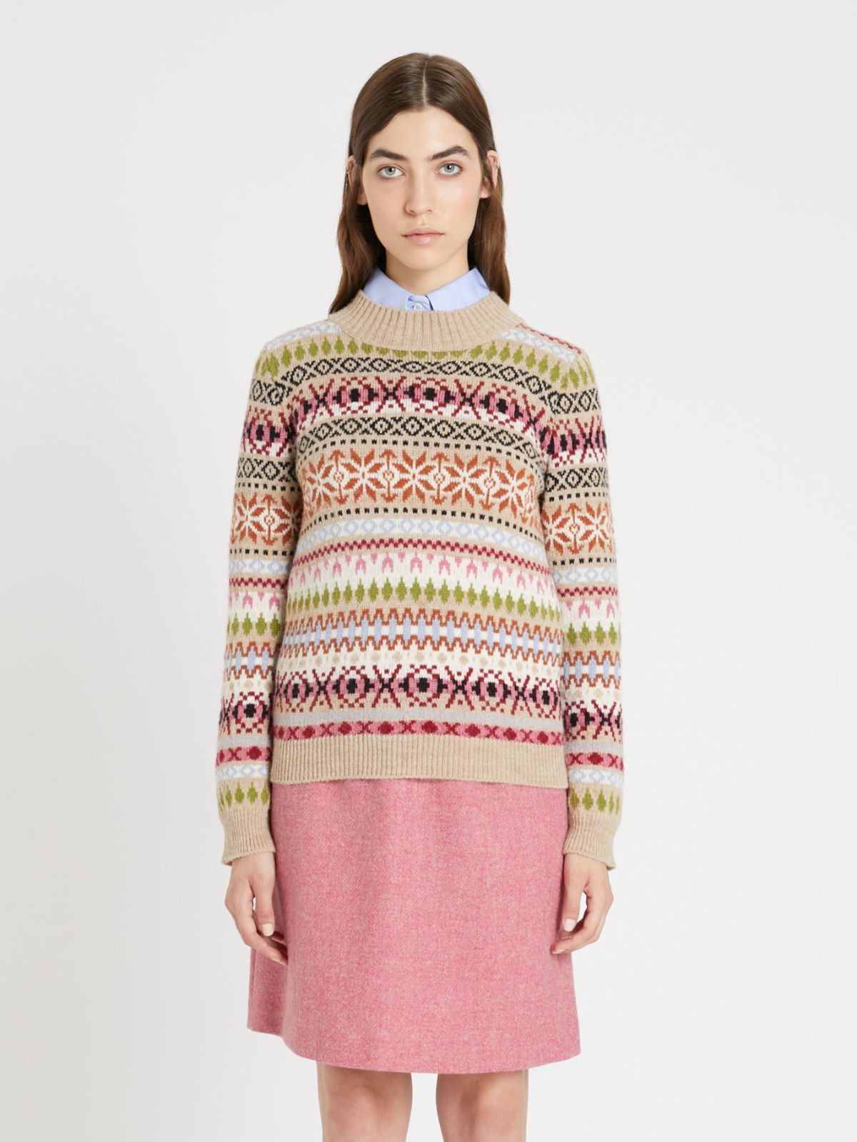 Wool and alpaca yarn sweater Weekend Maxmara Wool and alpaca yarn sweater Weekend Maxmara