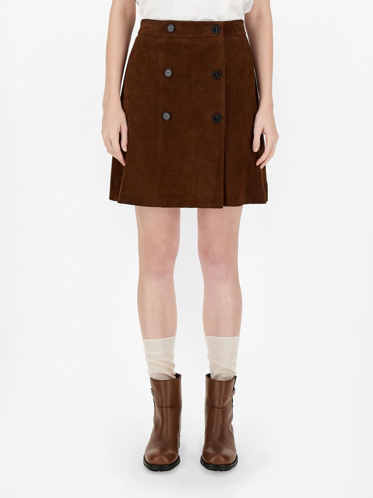 Suede skirt Weekend Maxmara Suede skirt Weekend Maxmara