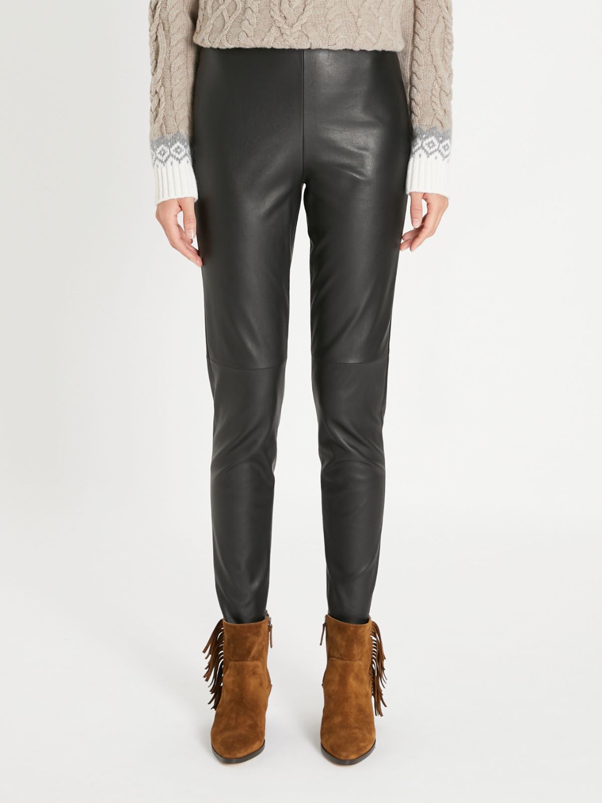 Nappa leather leggings Weekend Maxmara Nappa leather leggings Weekend Maxmara