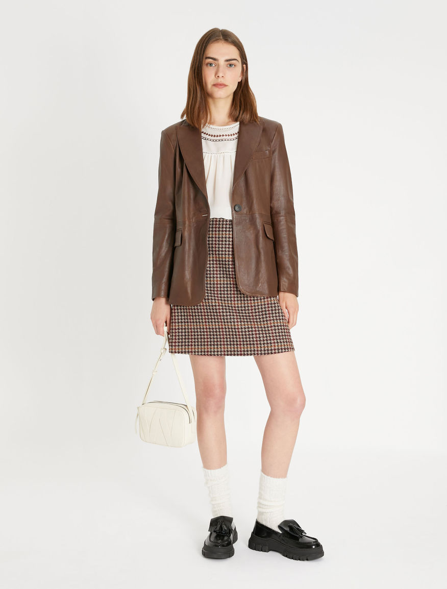 Nappa leather blazer Weekend Maxmara Nappa leather blazer Weekend Maxmara