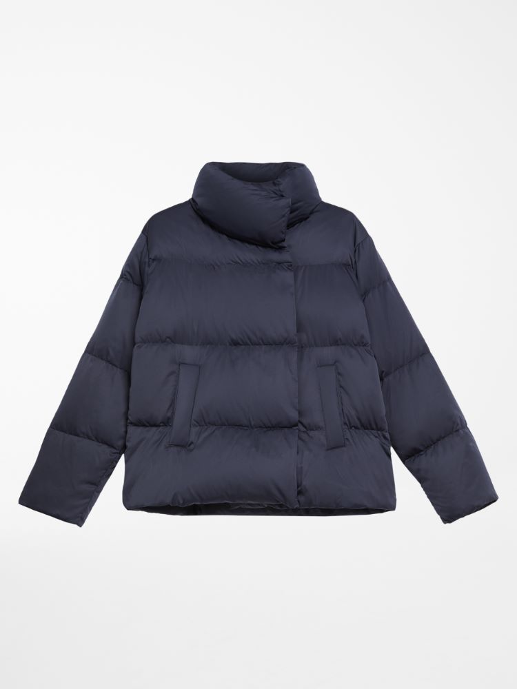 Water-repellent satin jacket, ultramarine - Weekend Max Mara