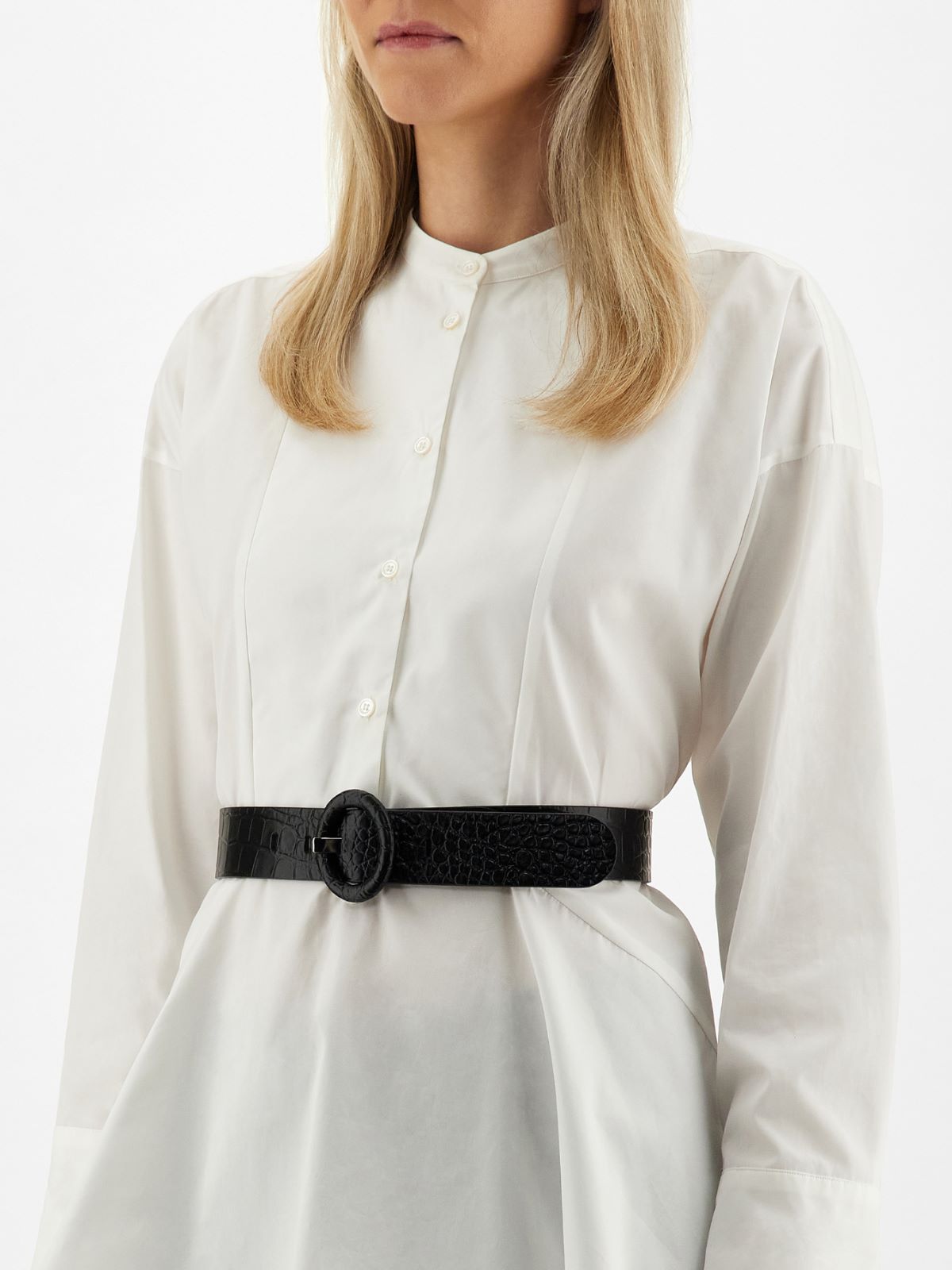 Crocodile print leather belt Weekend Maxmara Crocodile print leather belt Weekend Maxmara