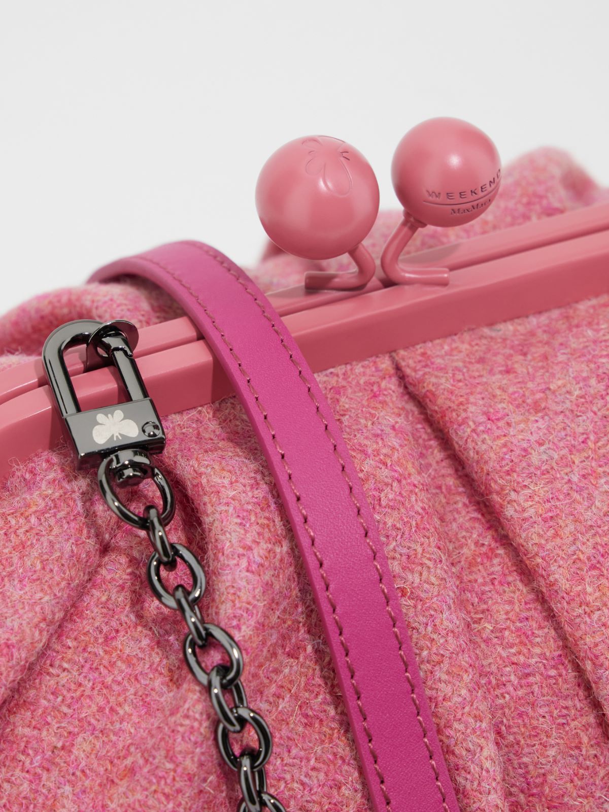 Small Harris Tweed Pasticcino bag Weekend Maxmara Small Harris Tweed Pasticcino bag Weekend Maxmara