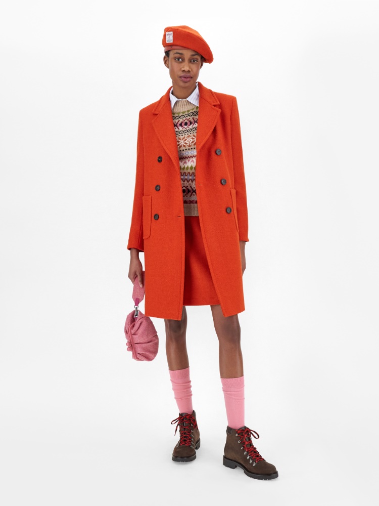 Small Harris Tweed Pasticcino bag®, peony - Weekend Max Mara
