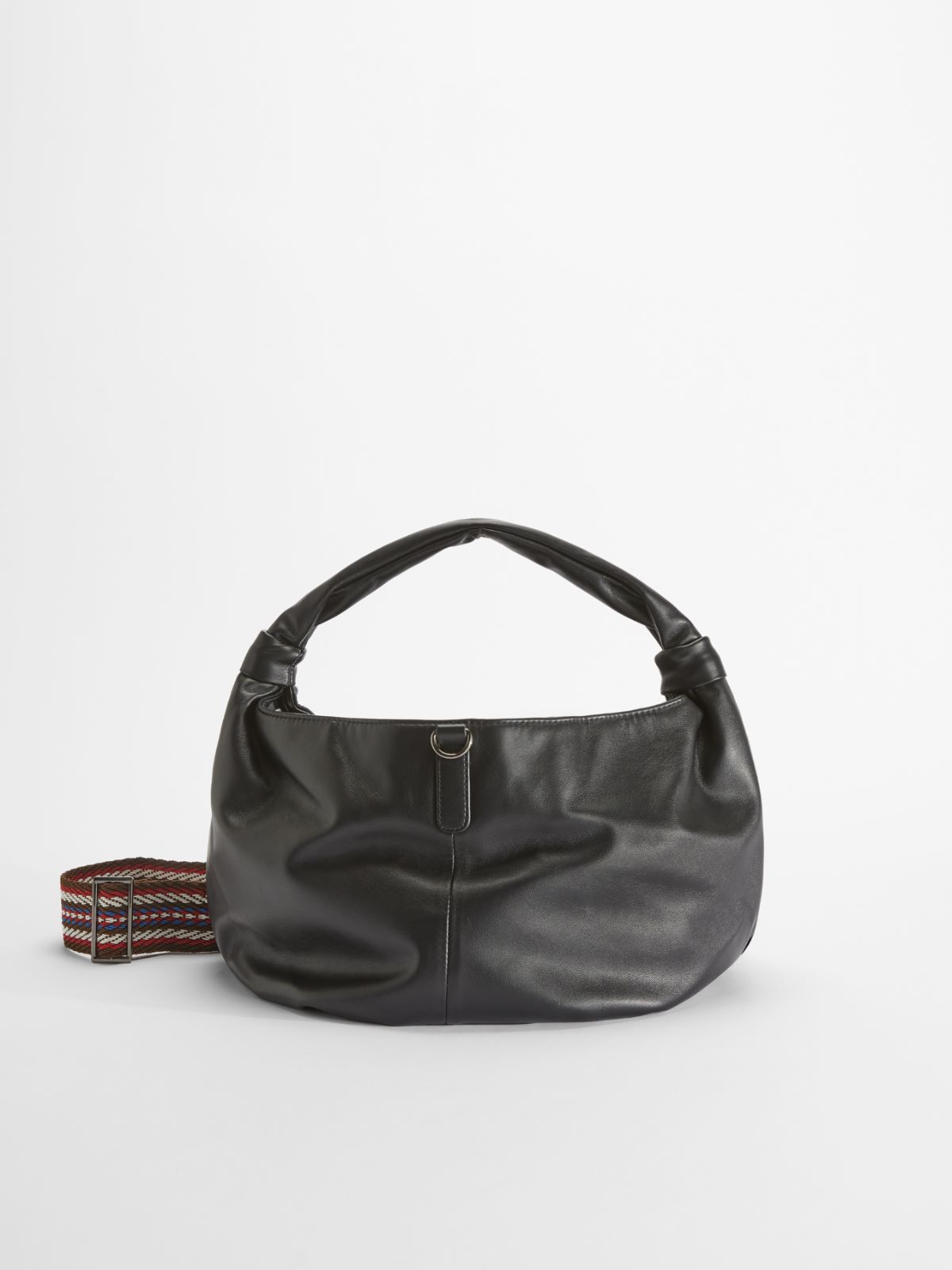 Saddlebag in nappa effect fabric Weekend Maxmara Saddlebag in nappa effect fabric Weekend Maxmara