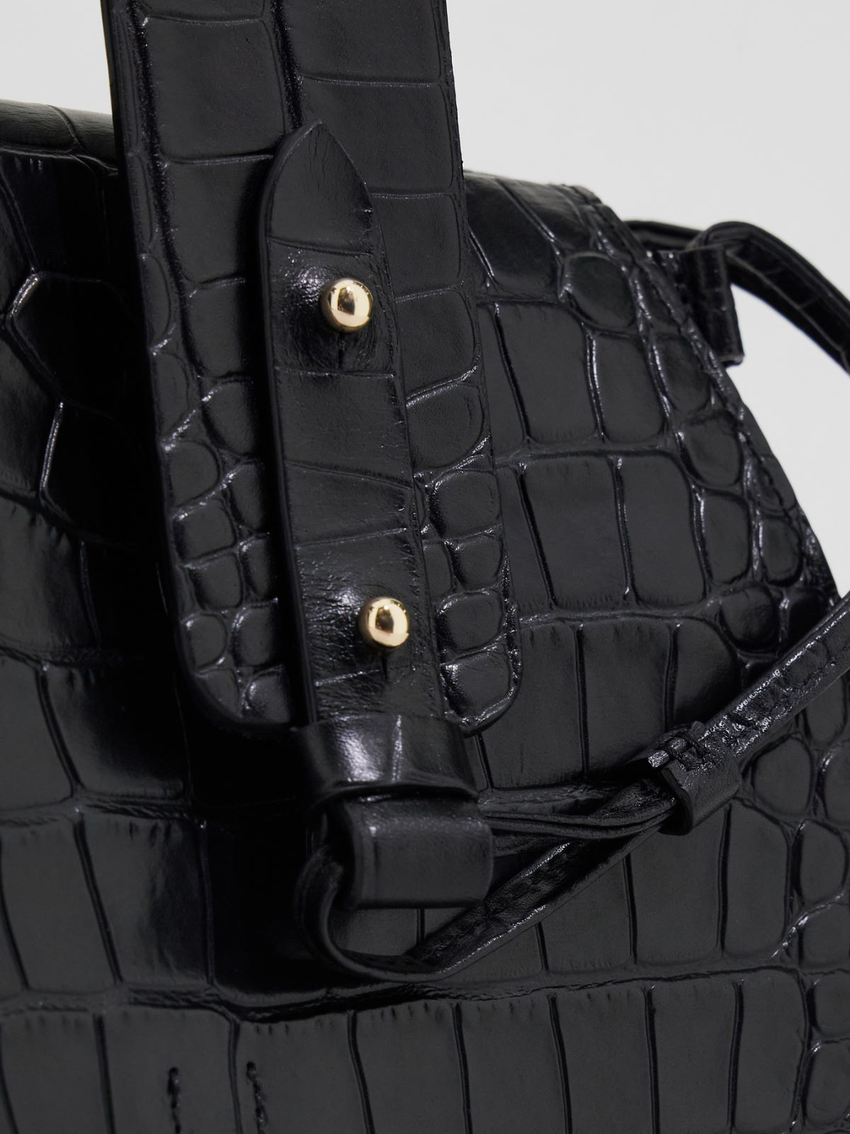 Crossbody bag in crocodile print leather Weekend Maxmara