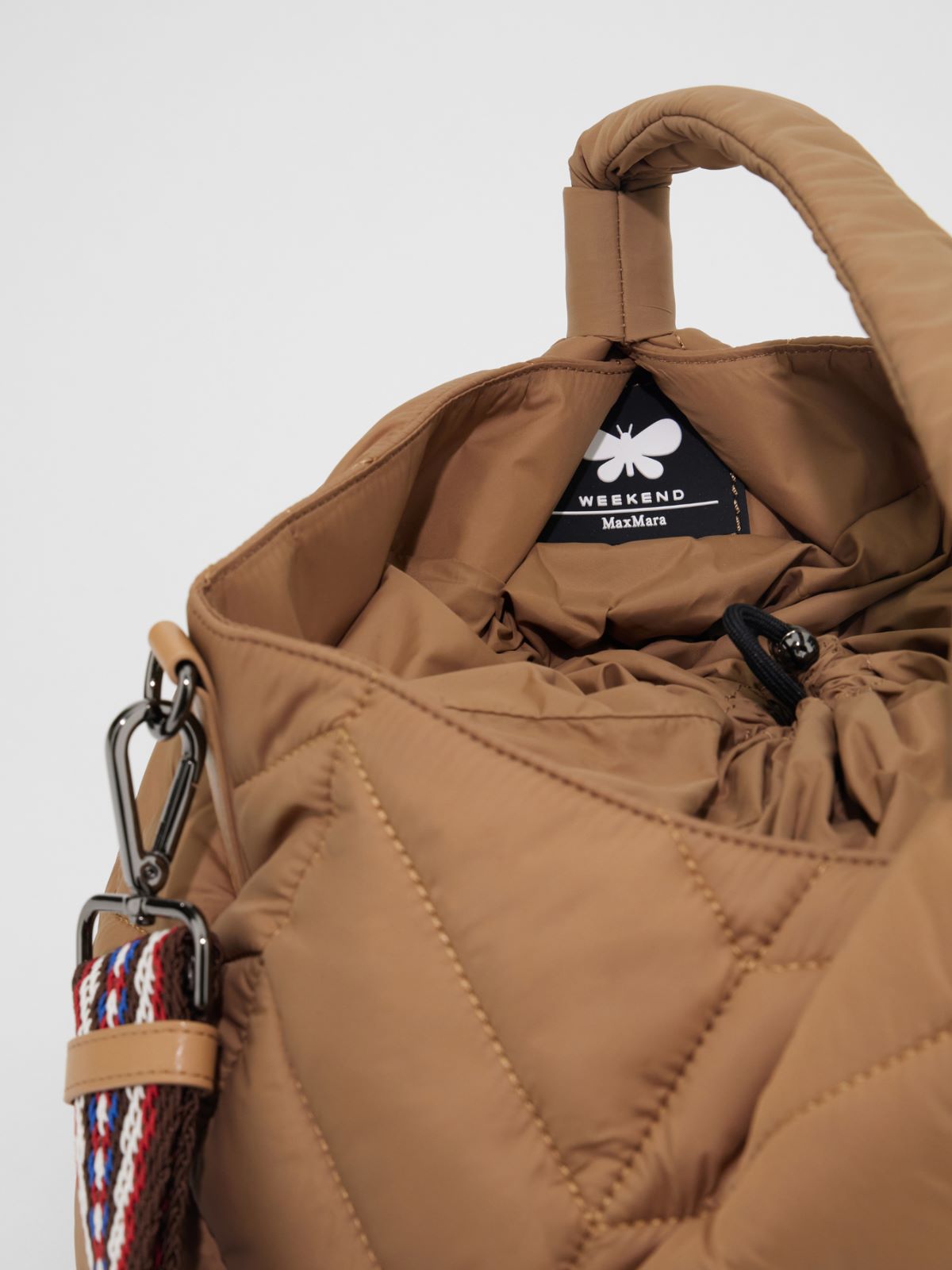 Quilted nylon saddlebag Weekend Maxmara Quilted nylon saddlebag Weekend Maxmara