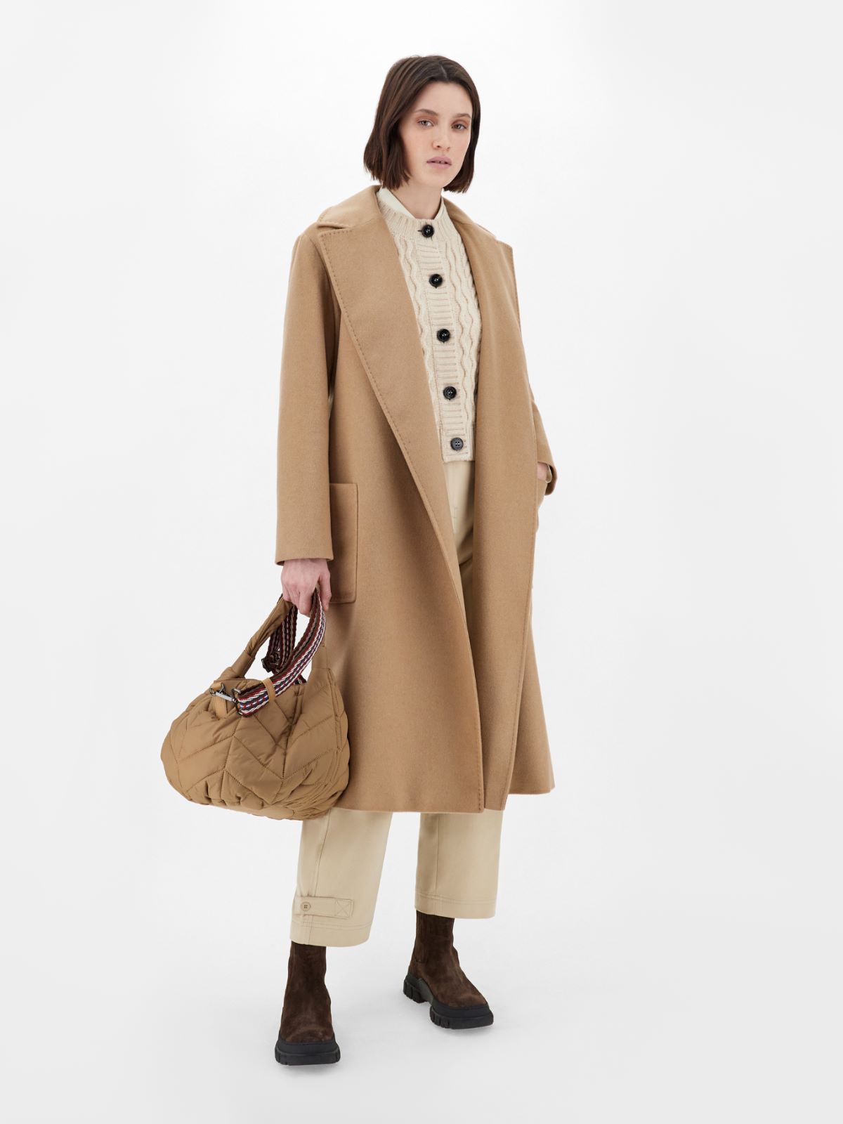 Quilted nylon saddlebag Weekend Maxmara Quilted nylon saddlebag Weekend Maxmara