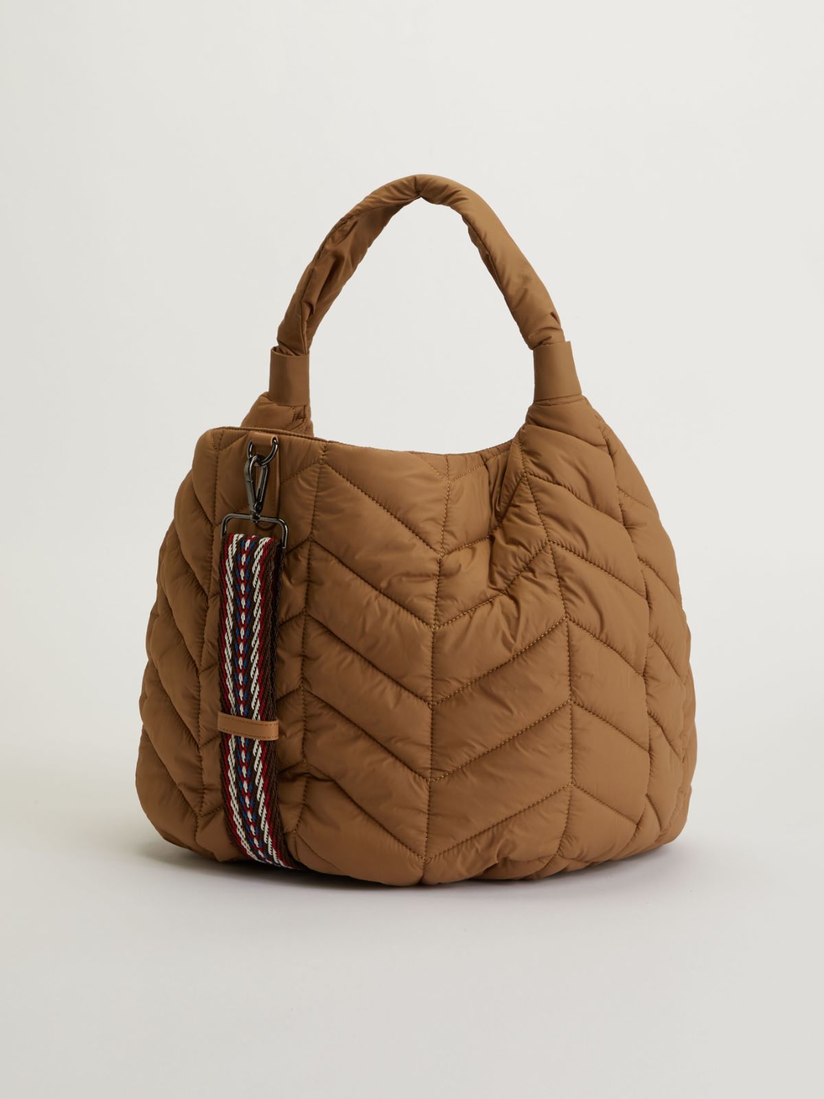 Large quilted nylon saddlebag Weekend Maxmara Large quilted nylon saddlebag Weekend Maxmara