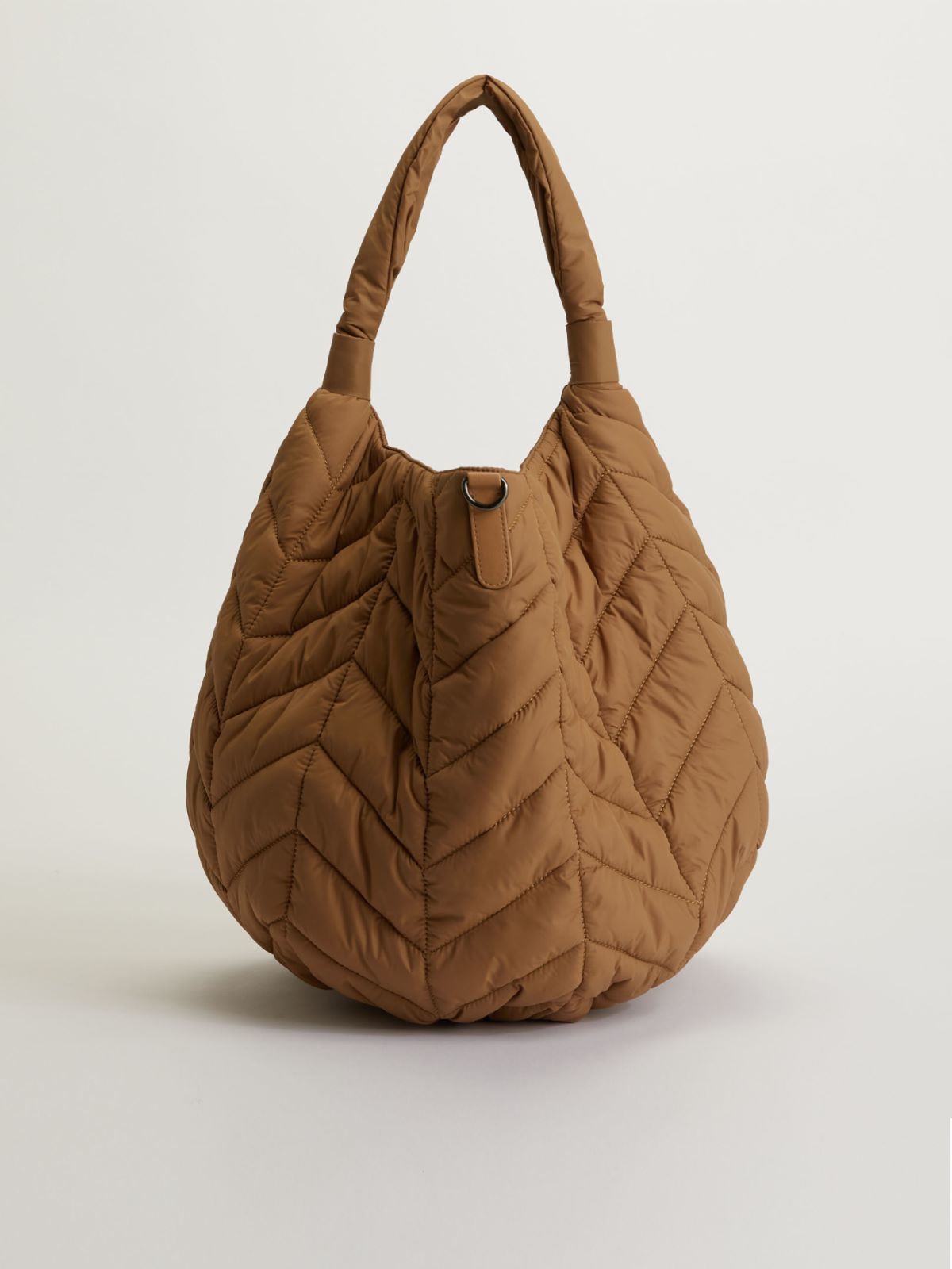 Large quilted nylon saddlebag Weekend Maxmara Large quilted nylon saddlebag Weekend Maxmara