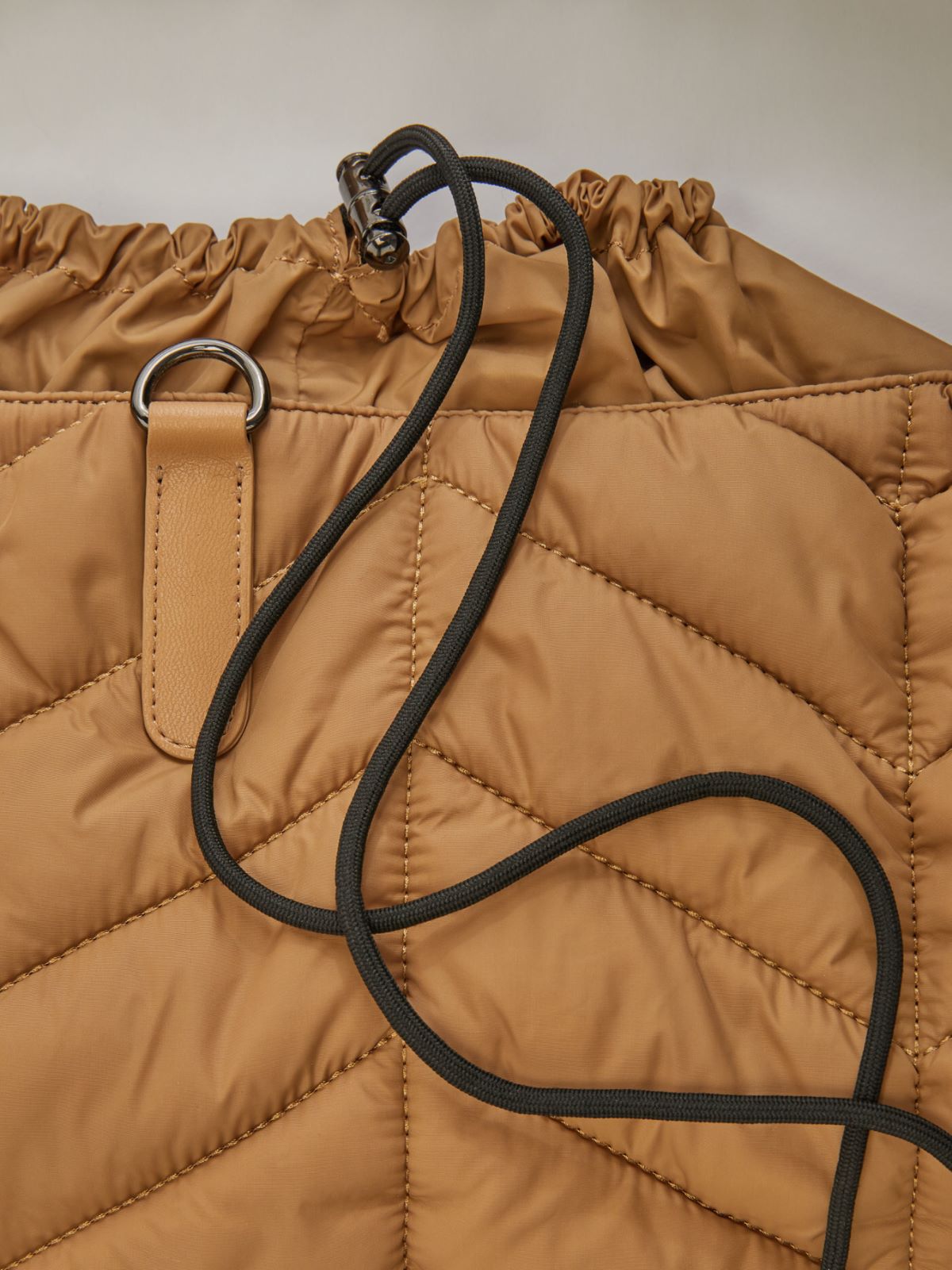 Large quilted nylon saddlebag Weekend Maxmara Large quilted nylon saddlebag Weekend Maxmara