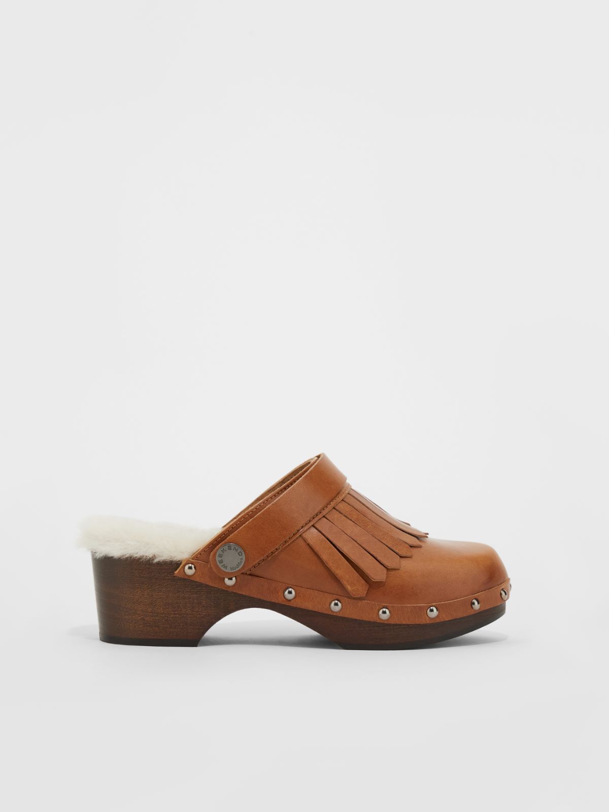 Leather and wood clogs Weekend Maxmara Leather and wood clogs Weekend Maxmara