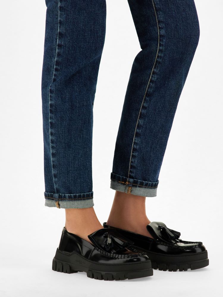 Leather loafers, black - Weekend Max Mara