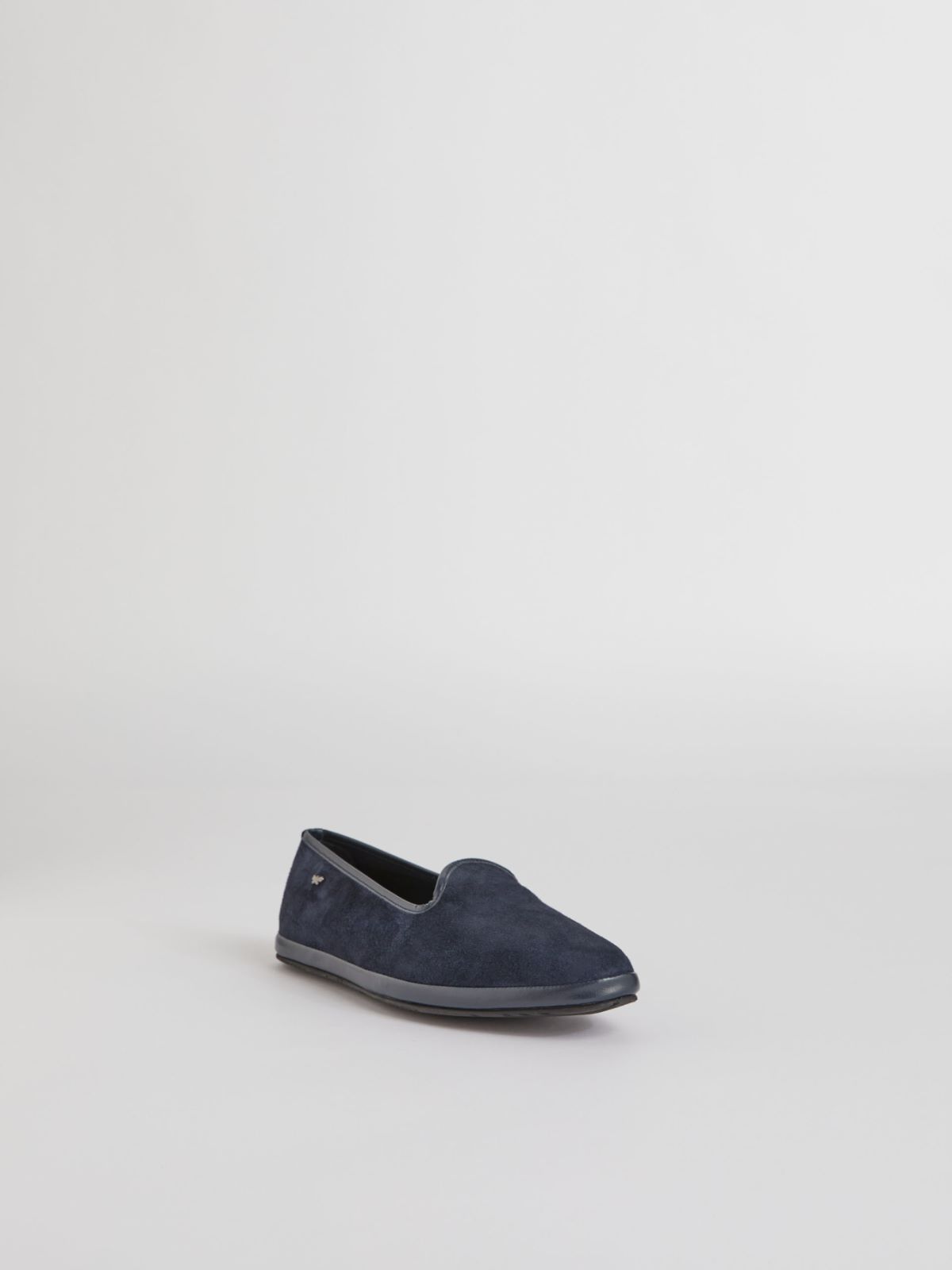 Suede leather loafers Weekend Maxmara