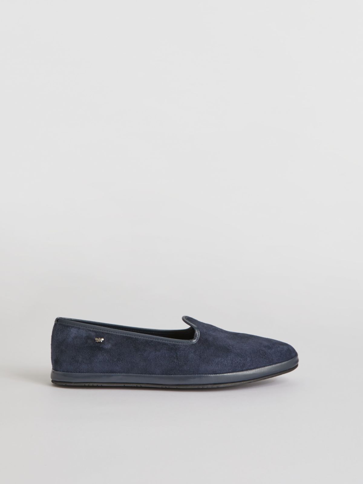 Suede leather loafers Weekend Maxmara