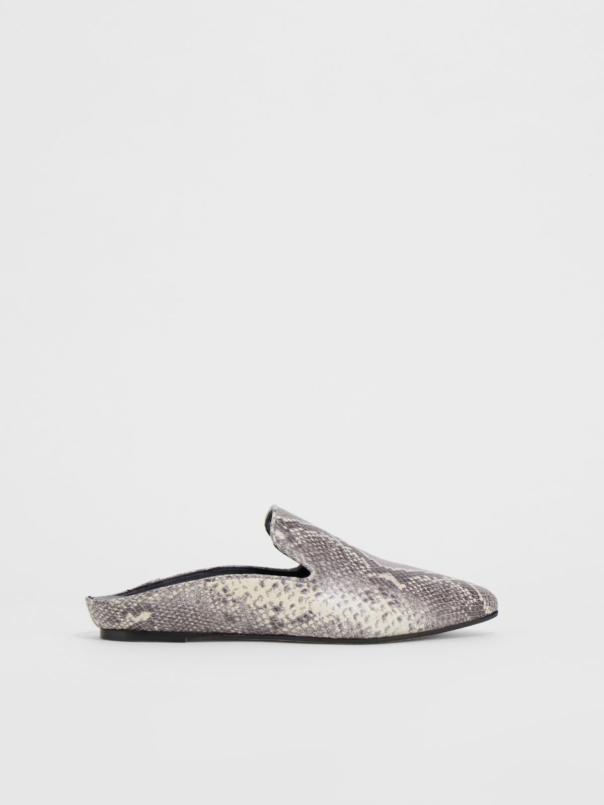 Python print leather mules Weekend Maxmara Python print leather mules Weekend Maxmara