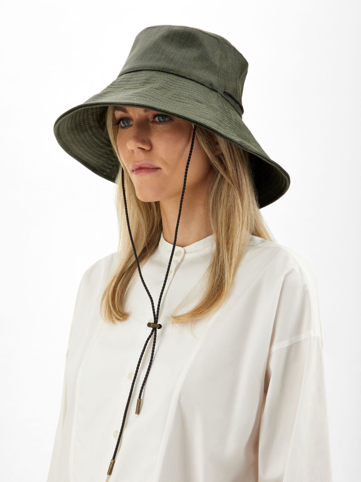 Sandblasted waxed fabric hat Weekend Maxmara Sandblasted waxed fabric hat Weekend Maxmara