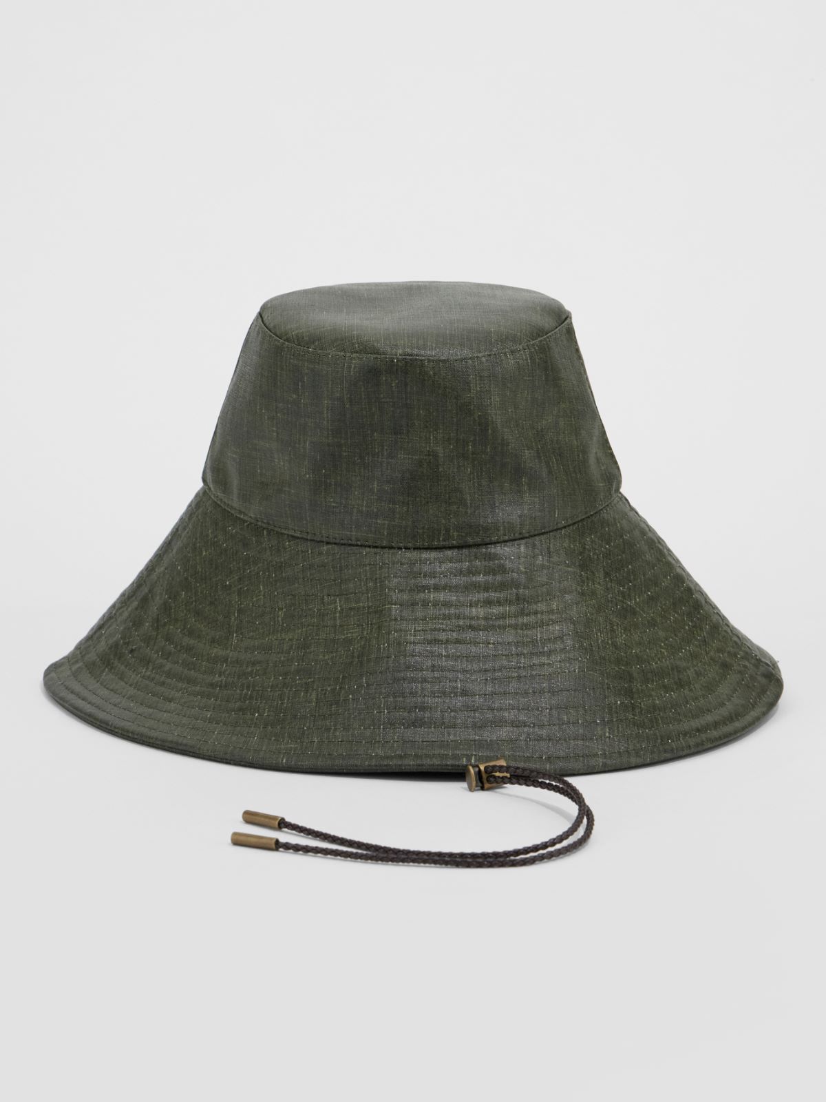 Sandblasted waxed fabric hat Weekend Maxmara Sandblasted waxed fabric hat Weekend Maxmara