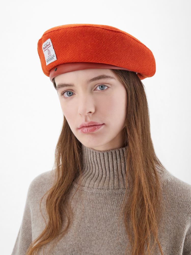 Tweed beret, orange - Weekend Max Mara