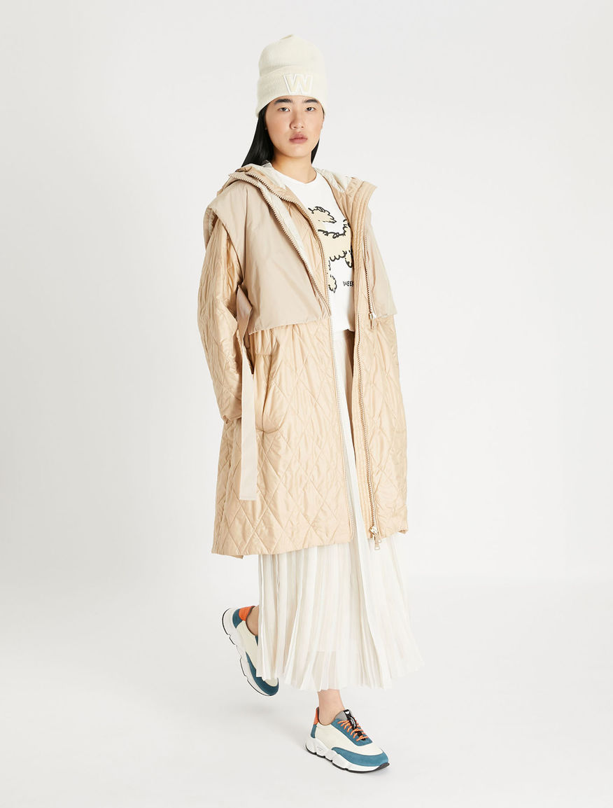 Water-repellent taffeta cape vest Weekend Maxmara Water-repellent taffeta cape vest Weekend Maxmara