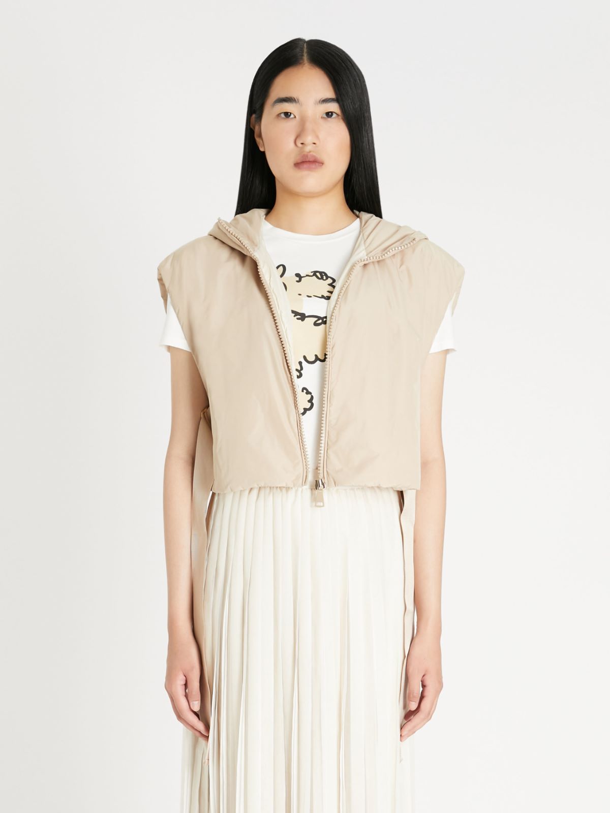Water-repellent taffeta cape vest Weekend Maxmara Water-repellent taffeta cape vest Weekend Maxmara