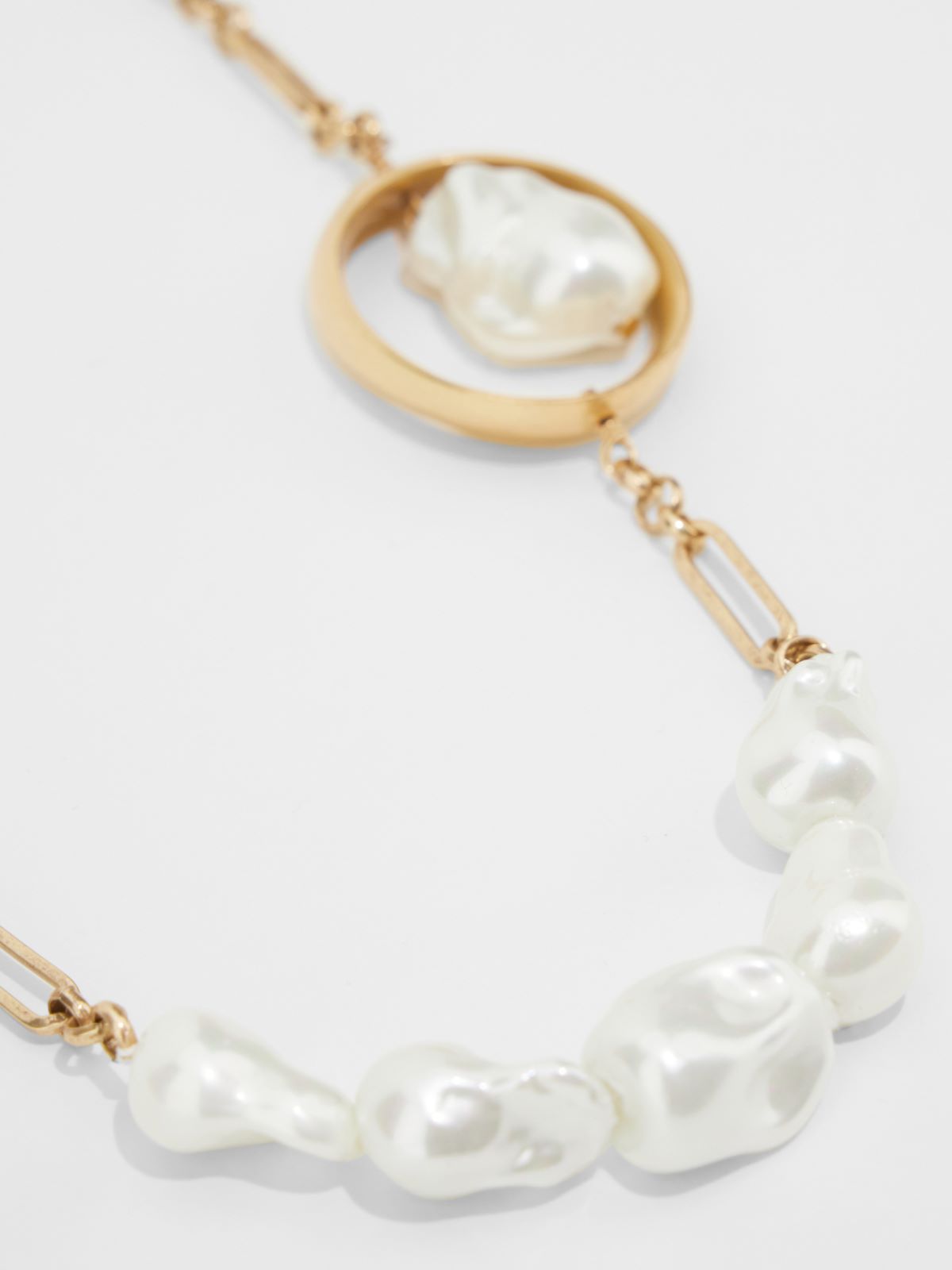 Geometric chain necklace Weekend Maxmara Geometric chain necklace Weekend Maxmara