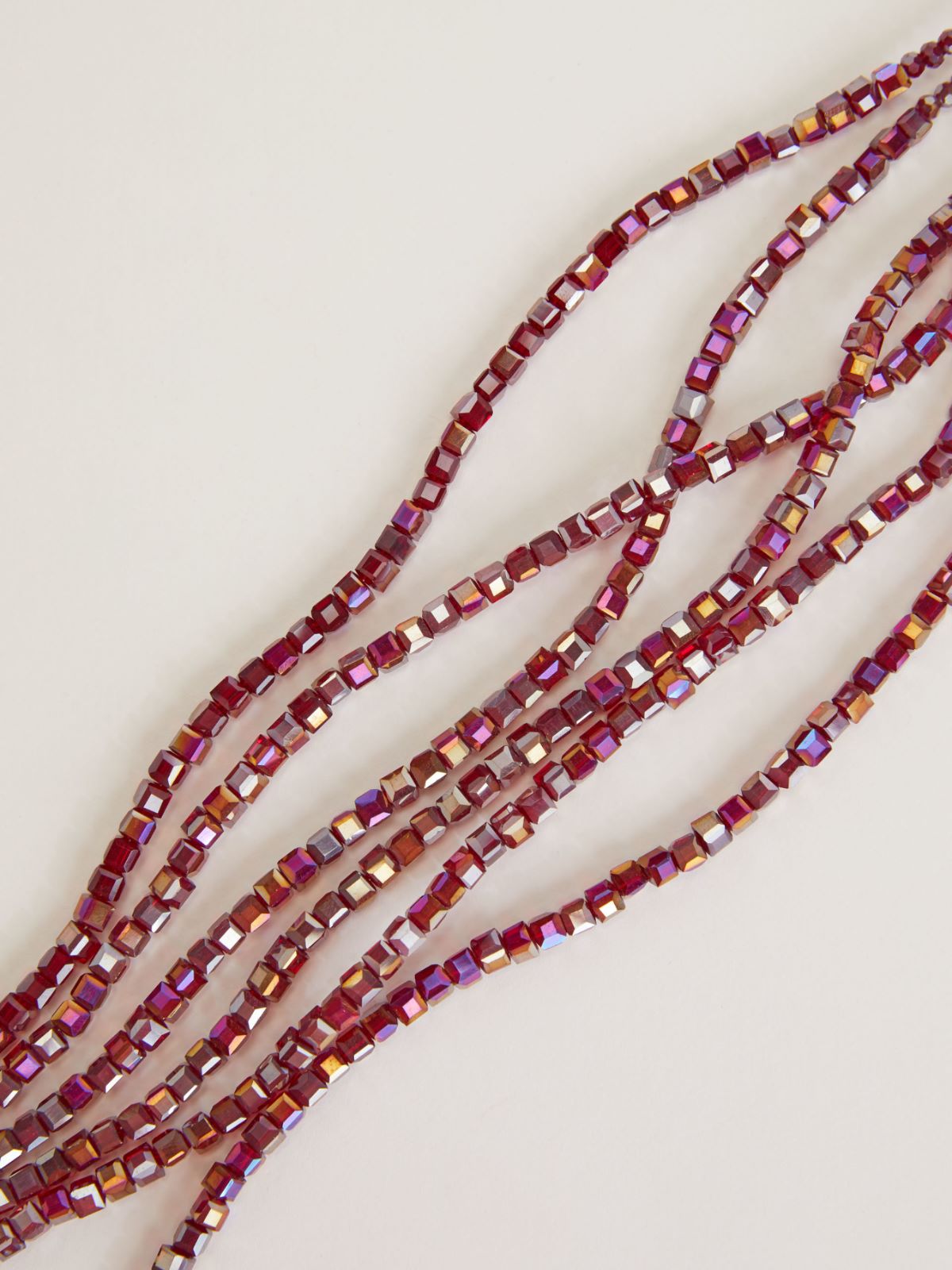 Multi-strand necklace with stones and rhinestones Weekend Maxmara Multi-strand necklace with stones and rhinestones Weekend Maxmara