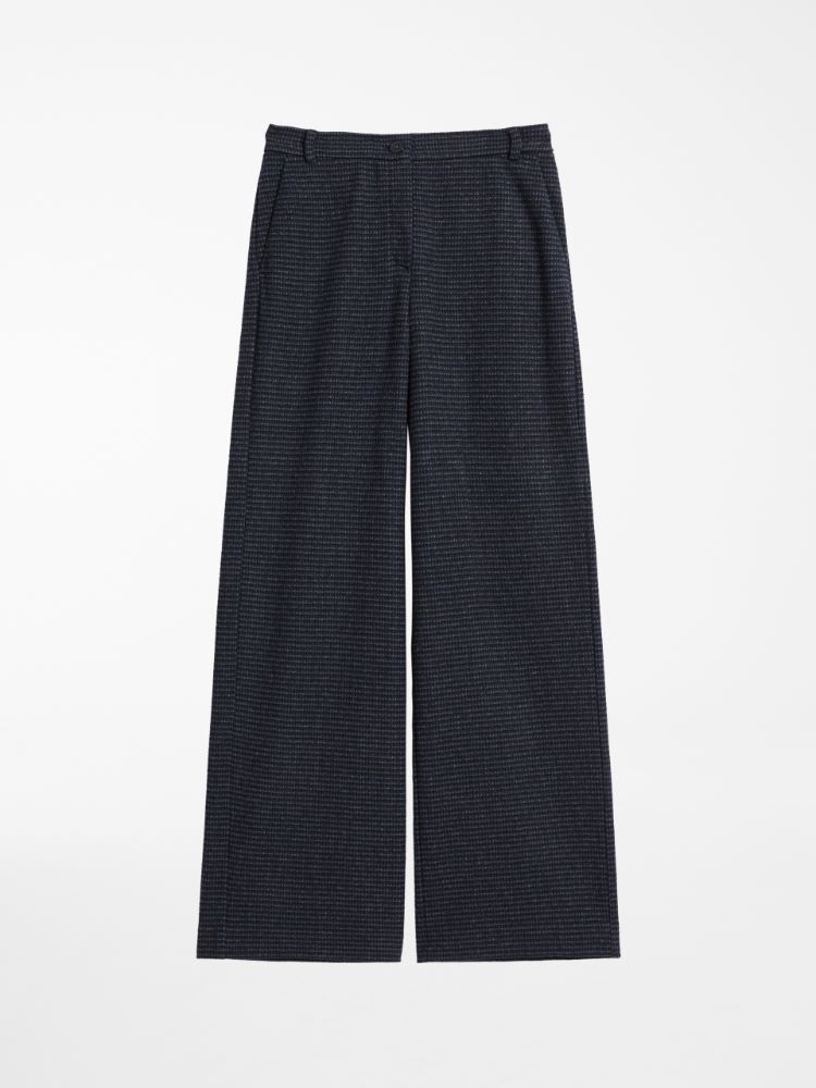 Flannel jersey trousers, ultramarine - Weekend Max Mara