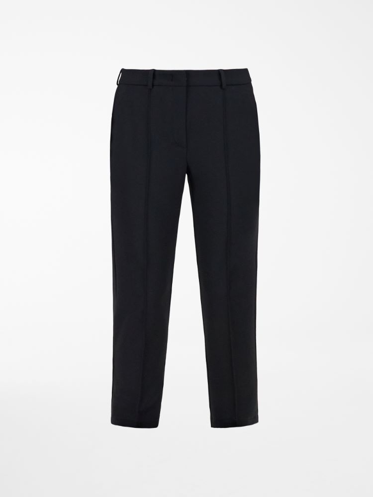 Viscose jersey trousers, black - Weekend Max Mara