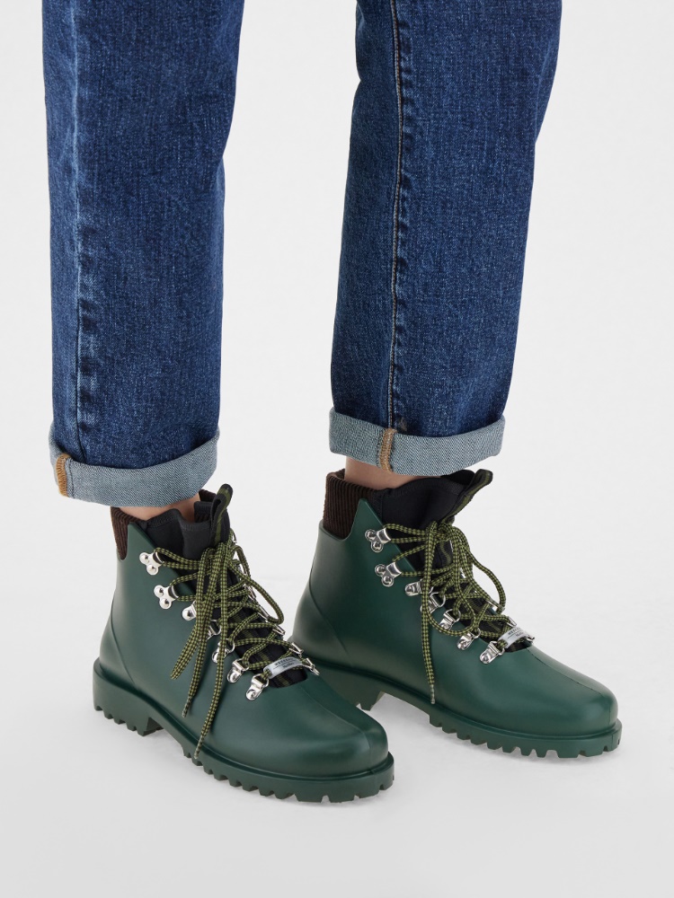 Rubber hiking boots, green - Weekend Max Mara