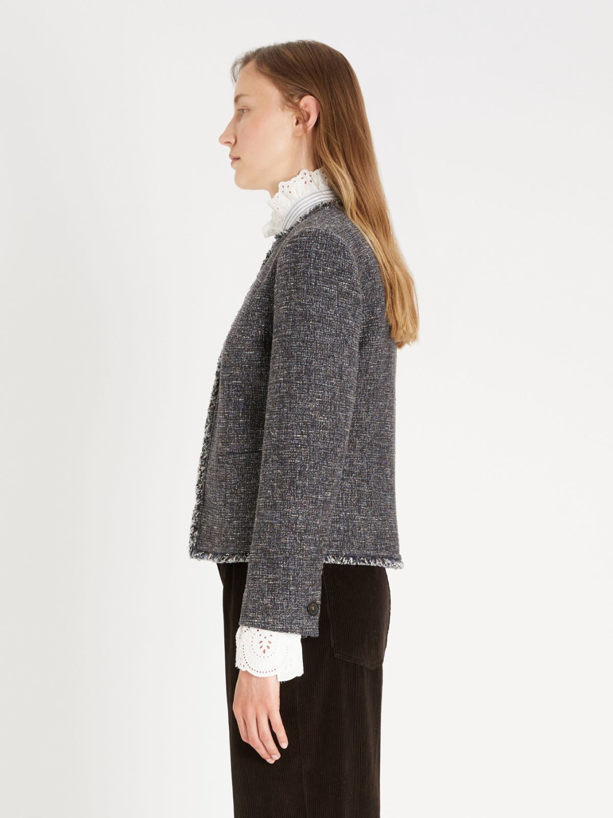 Cotton and wool jersey jacket Weekend Maxmara Cotton and wool jersey jacket Weekend Maxmara